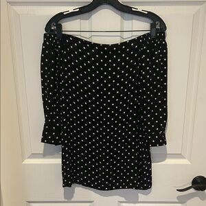 Theory OTS Polka Dot Top